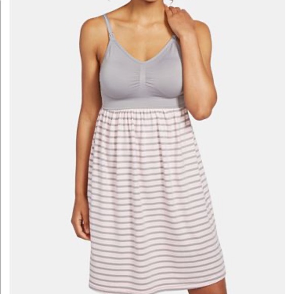 Motherhood Maternity Babydoll Nursing Nightgown - Picture 3 of 7